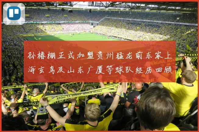 孙椿棚正式加盟贵州猛龙前东家上海玄鸟及山东广厦等球队经历回顾
