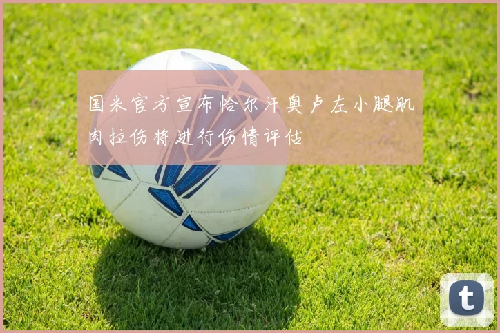 国米官方宣布恰尔汗奥卢左小腿肌肉拉伤将进行伤情评估